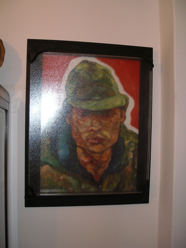 Excombatiente De Malvinas. La Rocca. Arte Microconceptual.