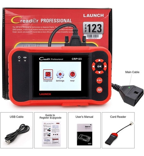 Imagen 2 de 3 de Escaner Scanner Lauch Crp123