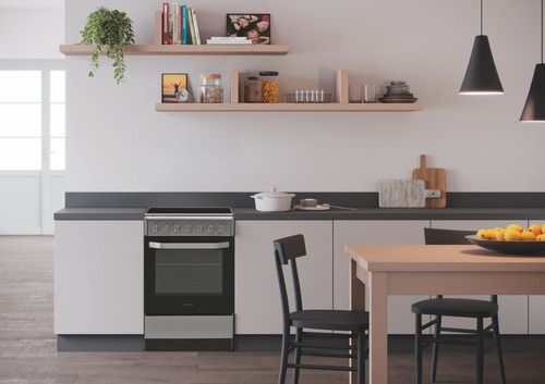 Imagen 4 de 5 de Cocina Ariston Eléctrica Vitroceramica 50cm As5v5pm