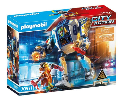 Playmobil Pack Robot Policia Operacion Especial 70571