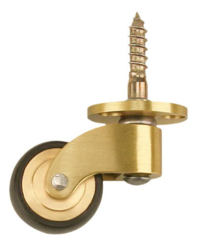 Ruedas Giratorias De Latón Para Muebles, Ruedas Estilo G