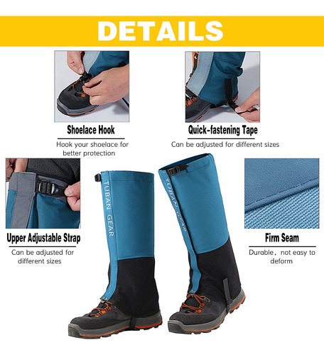 Botas De Lluvia, Polainas Para Piernas, Impermeables, Ajusta