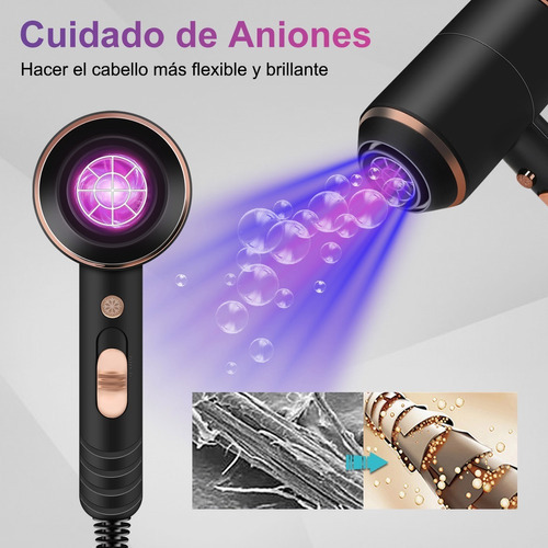 Secador de pelo Yostyle HD-001 negro 220V
