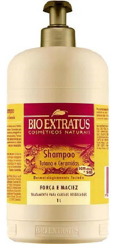 Kit Bio Extratus Tutano Ceramida Cabelos Resecado 3 Litros