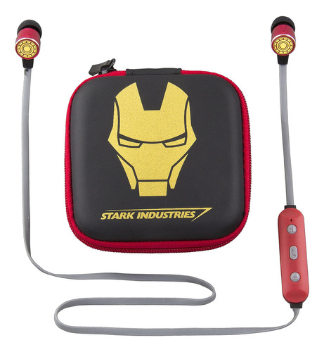 Ekids Avengers Iron Man Auriculares Inalámbricos Bluetooth Y