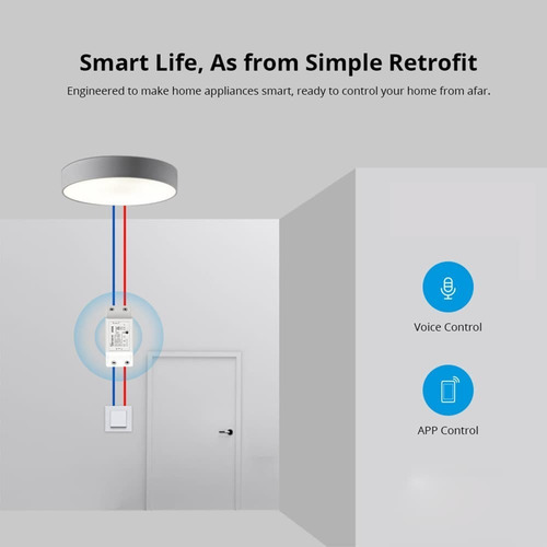 Switch Wifi Sonoff Basic R2 Con Funcion Pulso