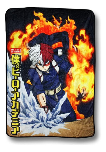 Manta De Franela Shoto Todoroki De Clase 1a De My Hero ...