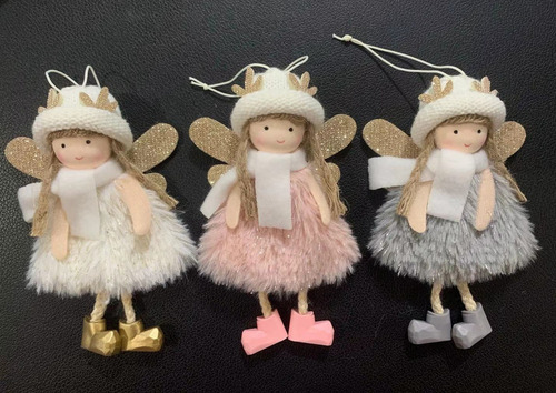 Regalo De Navidad Tres Muñecos Colgantes Decorativos.