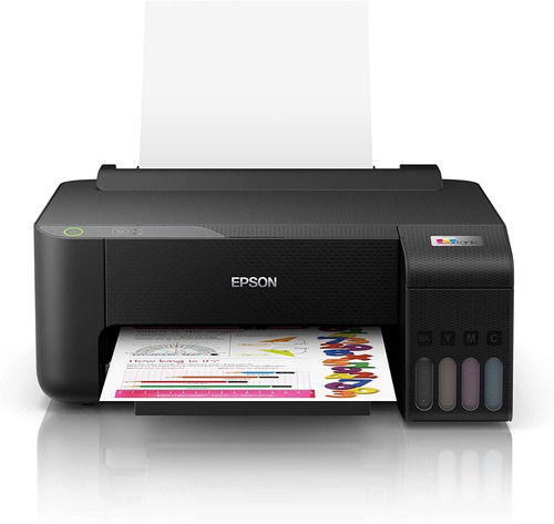 Impresora A Color Simple Epson Ecotank L1210 Un Solo Uso.