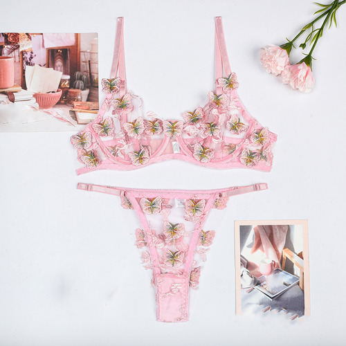 Conjunto De 2 Piezas De Lencería Para Mujer, Conjunto De Mod