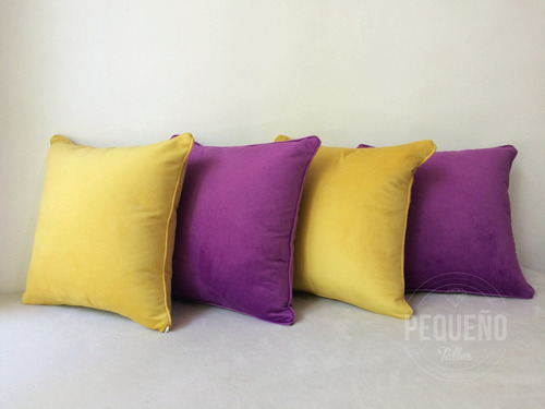Fundas De Pana 50x60 Cm Sin Relleno Pequeño Taller