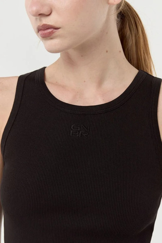 Remera Ginebra Ranger Beige Blanco Negro I25