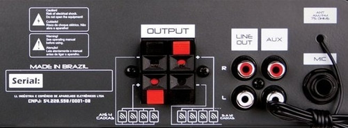 Imagem 4 de 9 de Receiver Amplificador Sa10 Fm Usb Bt Som Ambiente Nca Full