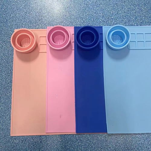 Tapete De Pintura De Silicona, Paleta De Tapetes De Pintura
