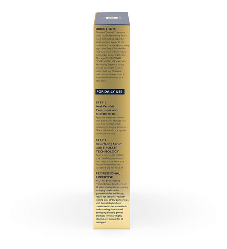 Roc Retinol Correxion Max Sistema De Cuidado Piel Arrugas