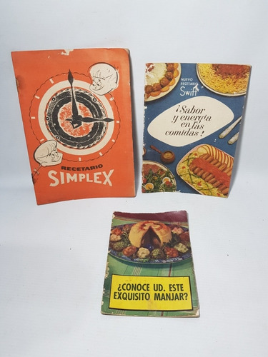 Imagen 7 de 8 de Antiguos Recetarios Cocina Lote X 11 Mag 57416
