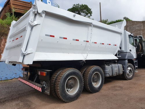 Mercedes-benz Axor 3344 6x4 Ano 2013 Basculante Traçado