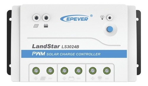 Controlador Solar De Carga Y Descarga Pwm12/24v 30a