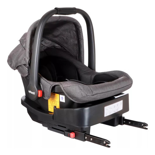 Coche Travel System Epic 6g Heather Grey Infanti Gris Negro