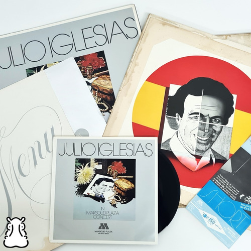 Julio Iglesias Maksoud Plaza Concert Kit Vinil Lp Compacto