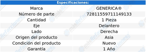 Salpicadera Del Derecha Ford Escape 08 Al 12 Genérica