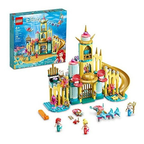 Kit De Construccion Lego Disney Ariel's Underwater Palace