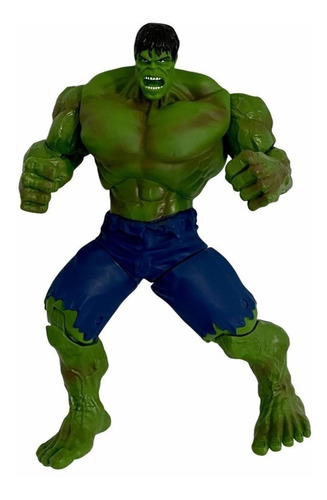 Muñeco Increible Hulk. Stock Verde,  26cm Loose