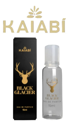 Perfume Árabe Masculino Black Glacier 15 Ml
