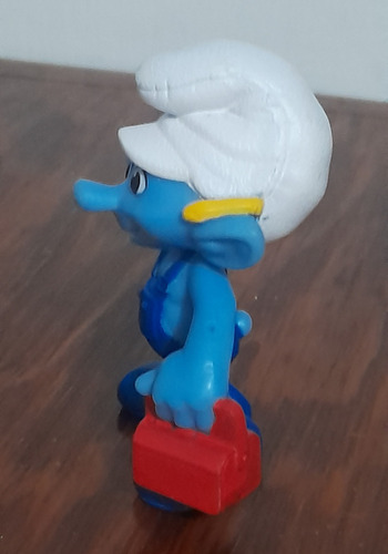 Pitufo Obrero Los Pitufos Figura Peyo Mcdonald's 2013 (Usado)