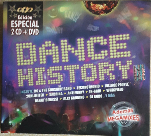 Dance History- Technotronic( Cd Doble+ Dvd Nuevo Importado 