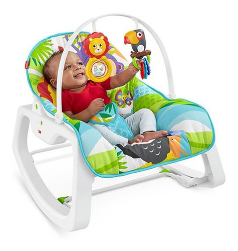 Fisher Price Silla Mecedora Crece Conmigo Selva Niño Gdp94