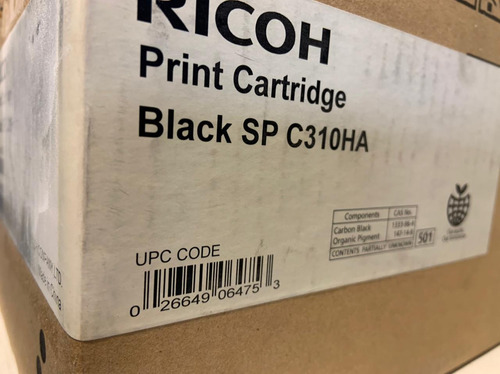 Toner Ricoh Sp C310ha Negro 406475