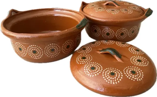 Cazuelas de barro moleras sale