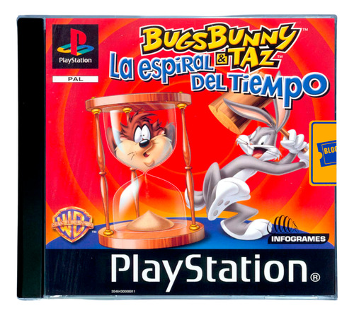 Bugs Bunny & Taz La Espiral Del Tiempo Ps1 - Físico En Caja