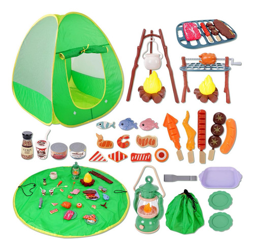 Juguetes Para Acampar Con La Carpa De Juego Emergente En Al