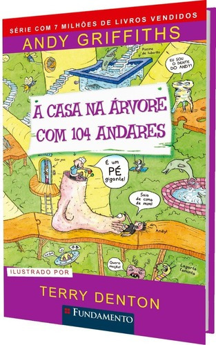 A Casa Na Arvore Com 104 Andares, De Andy  Griffiths. Editora Ed Fundamento(1037/668/4/16/29, Capa Mole Em Português, 2019
