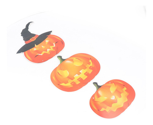Adorno Colgante De Calabaza De Halloween, 10 Juegos De Letre