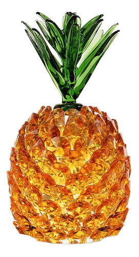 Arte De Cristal Nórdico Adorno De Piña Estatuilla Estatua