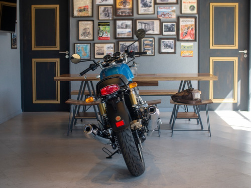Imagen 3 de 25 de Royal Enfield Continental Gt 650 Azul Reserva Disponible