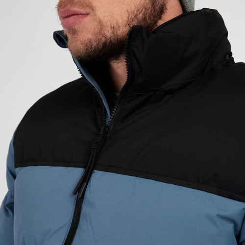 Campera Hombre Inflada Kevingston Challenger Celeste