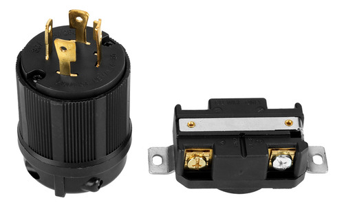 Wuchuang Generador De 4 Pines Nema L14-30 Rv Ac 125v-250v