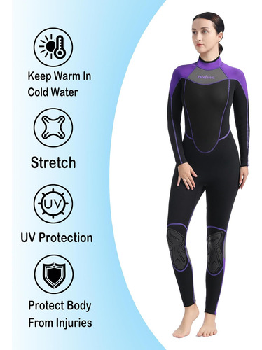 Mujeres De Traje De Neopreno En Neopreno De Un Traje De De Y