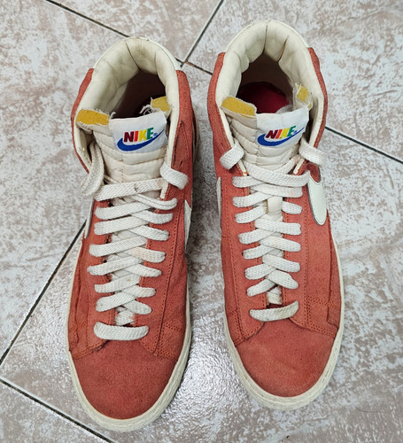 Zapatillas Nike Sb Blazer Zoom Mid Talle 41 Arg Leer (Usado)