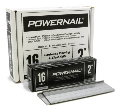 Powernail Powercleats Clavo Para Suelosde Calibre 16 2
