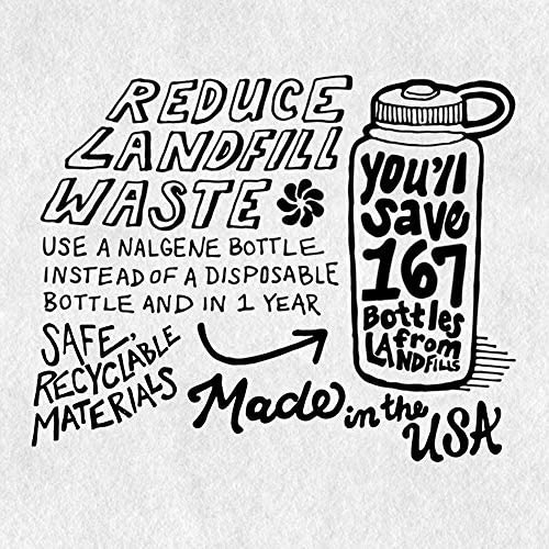 Botella De Agua Sin Bpa De Boca Estrecha Tritan Nalgene, Gri