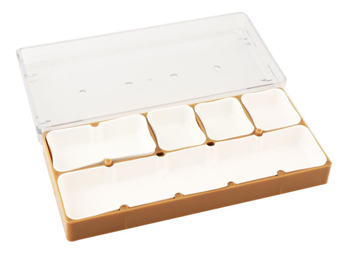 Caja De Almacenamiento De Piezas De Reloj Contenedor Caqui