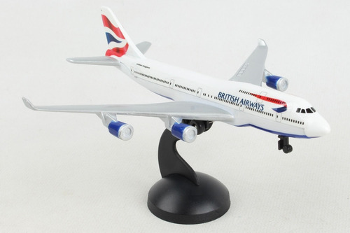 Avión A Escala British Airways Boeing 747-400 Metálico Daron