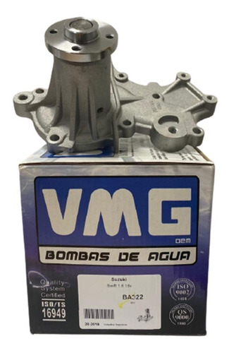 Bomba De Agua Vmg P/ Suzuki Vitara 1.6 8v 16v (g16a/b)