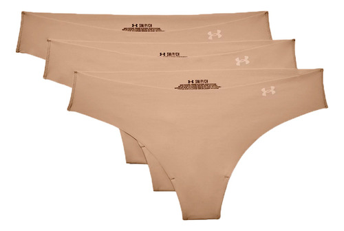 Bombacha Under Armour Lifestyle Mujer Tanga Thong X3 Bge Ras