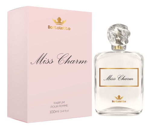 Perfume Feminino Miss Charm 100ml Ref. Volume Da Unidade 100 Ml